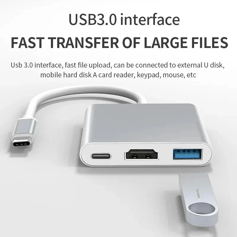 3 IN 1 USB PD HDMI Docking Sta - Docking Station Usb C 评论和价格