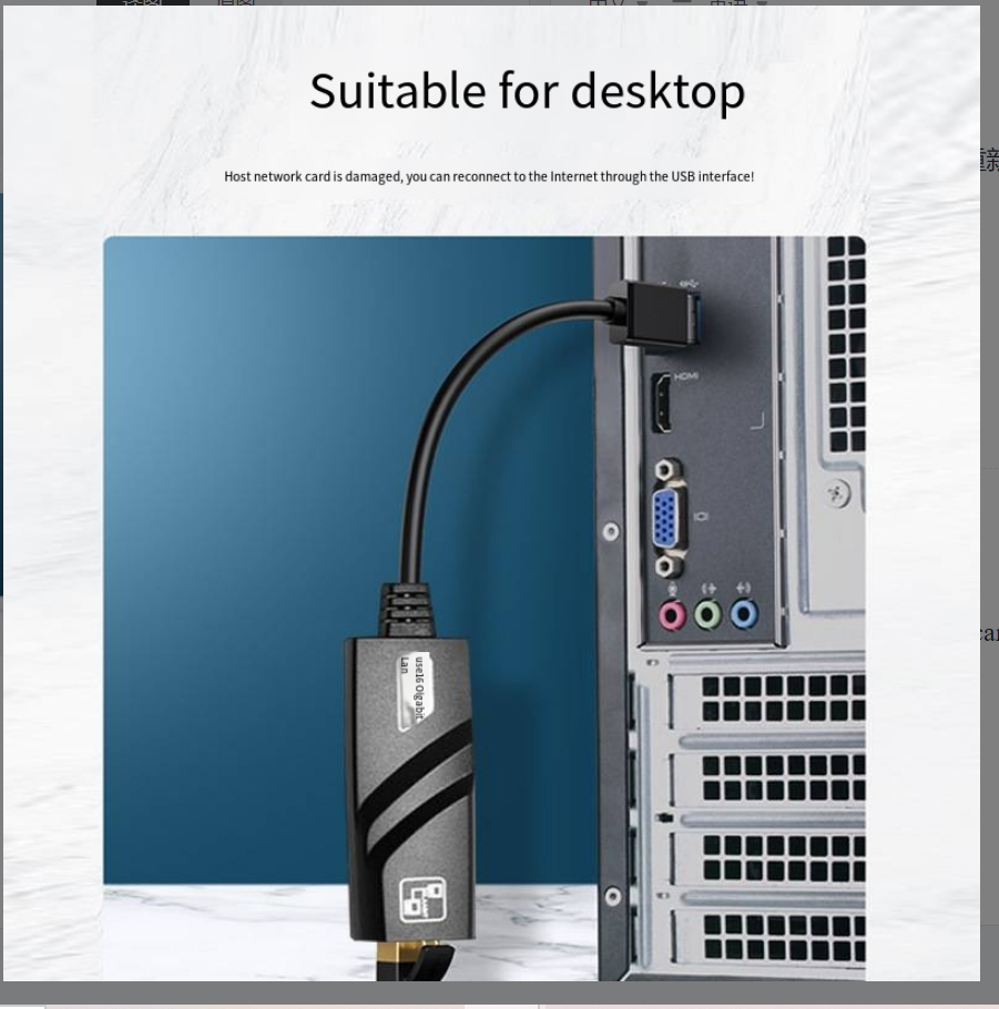 10/100/1000Mbps USB 3.0 Wired  - Gigabit Network Card 评论和价格