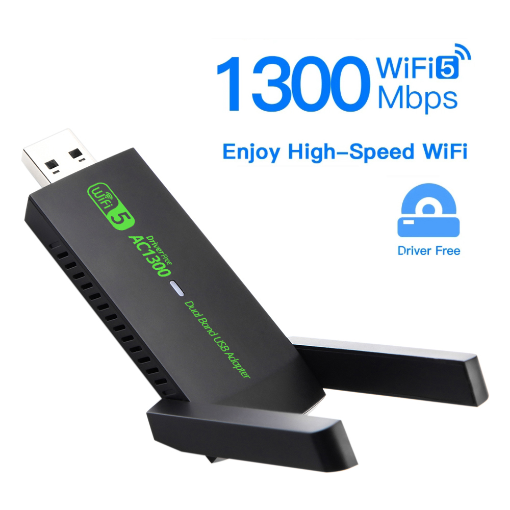 Drive free 1300Mbps Gigabit Du - Gigabit Network Card 评论和价格