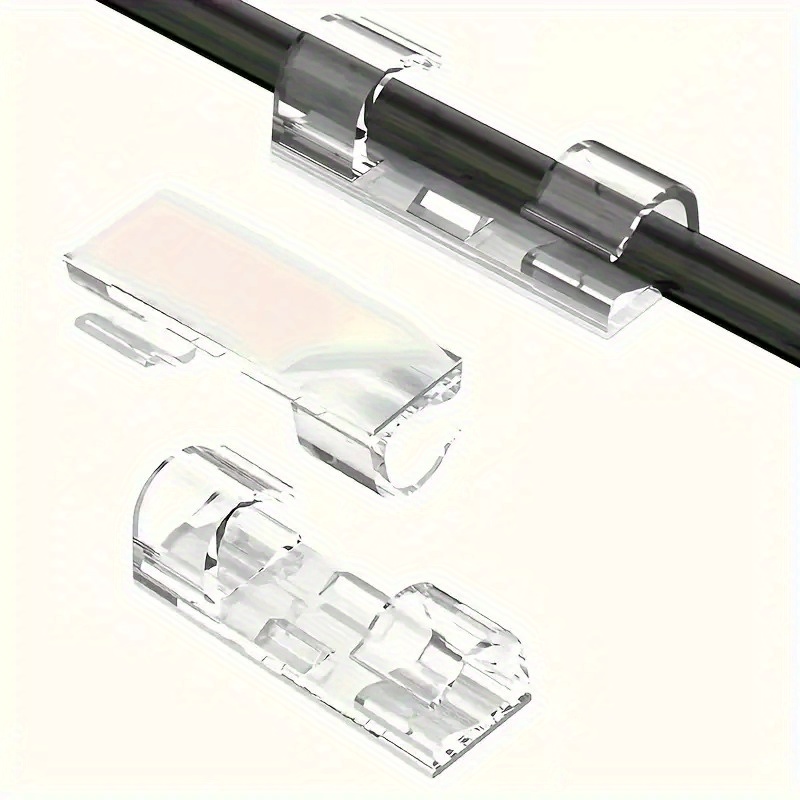 120pcs Strong Transparent Cabl - Office Tech Design 评论和价格