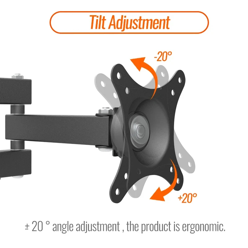 10-27 Inch Universal TV Wall M - Flat Panel Mount Tilt 评论和价格