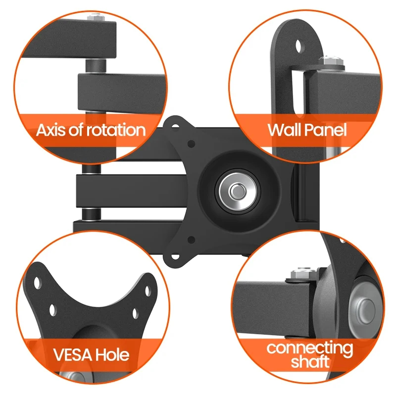 10-27 Inch Universal TV Wall M - Flat Panel Mount Tilt 评论和价格