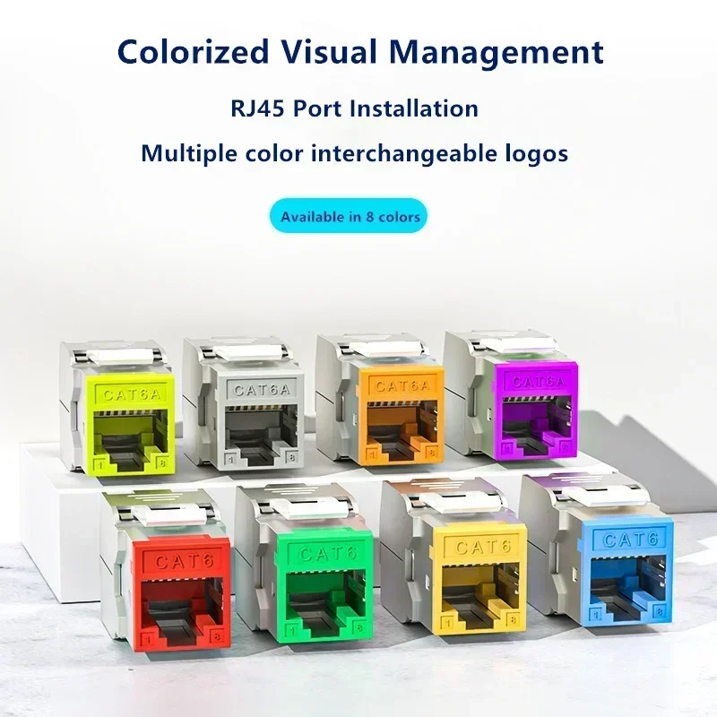 CAT6A Cat6 6 6A RJ45 Connector - Patch Panel Cat6 评论和价格