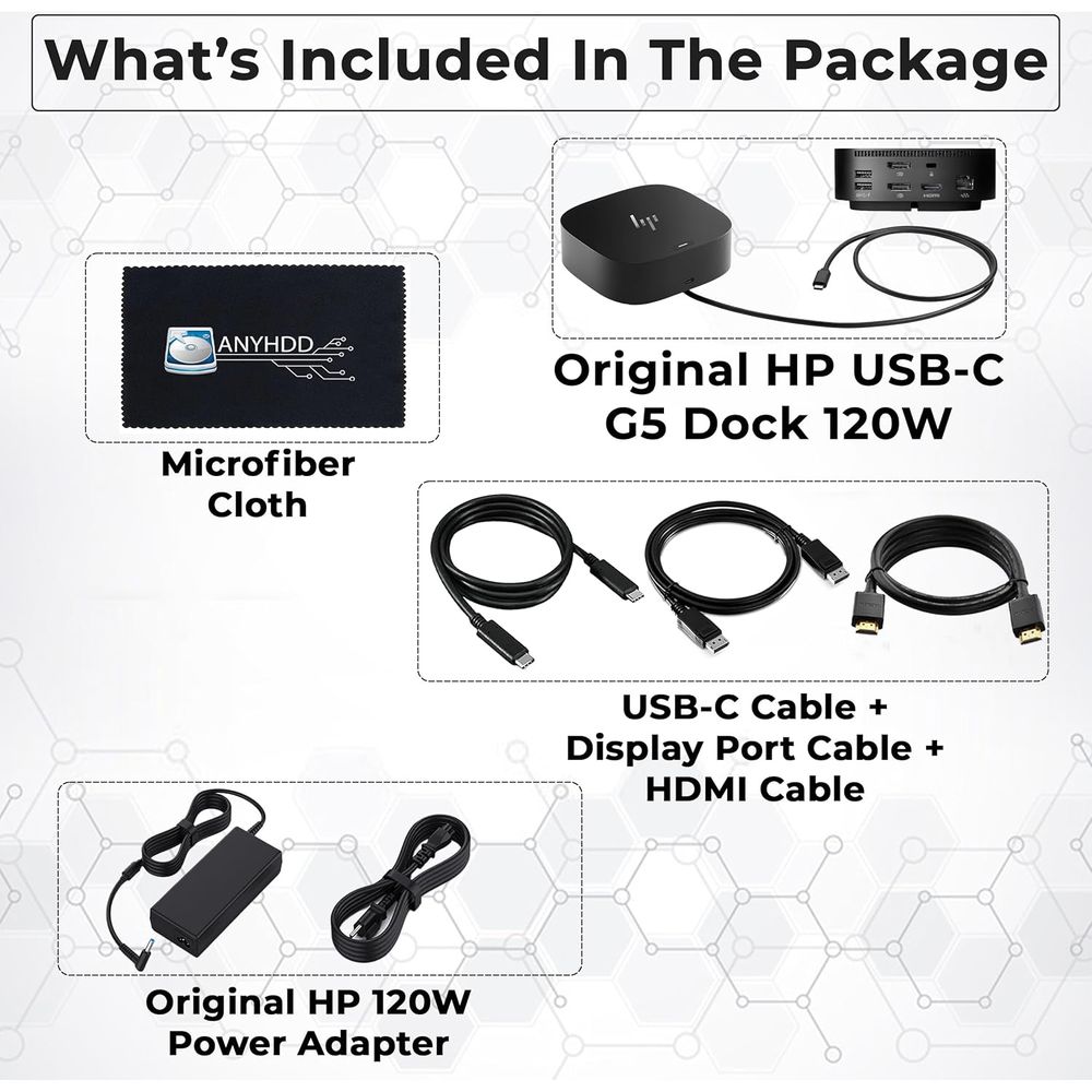 Docking Station with 120W Char - Docking Station Usb C 评论和价格