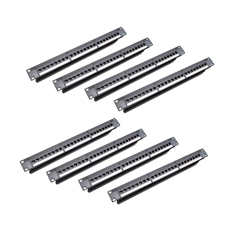 Exquisite-8X, 19Inch 1U Cabine - Patch Panel Cat6 评论和价格
