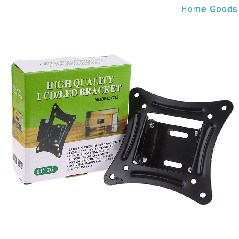 1Set 14-27Inch TV Mounts LCD L - Flat Panel Mount Tilt 评论和价格