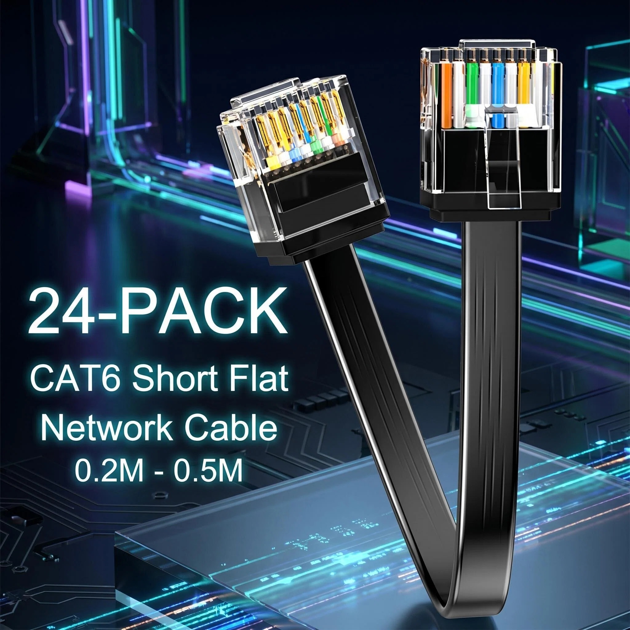 0.2m 0.3m 0.5m Cat6 Ethernet P - Patch Panel Cat6 评论和价格