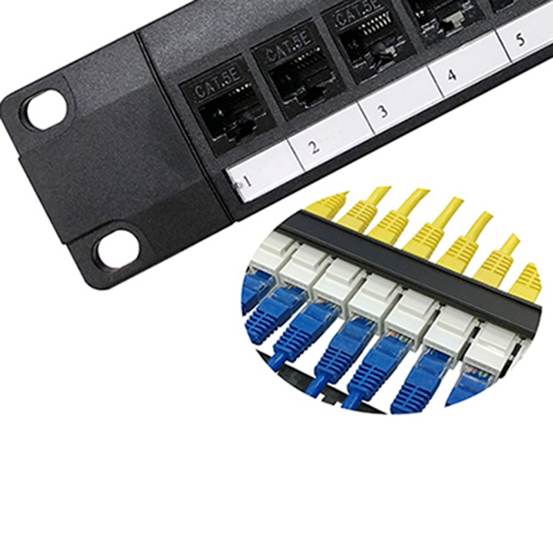 8 Port Straight-Through CAT6 P - Patch Panel Cat6 评论和价格