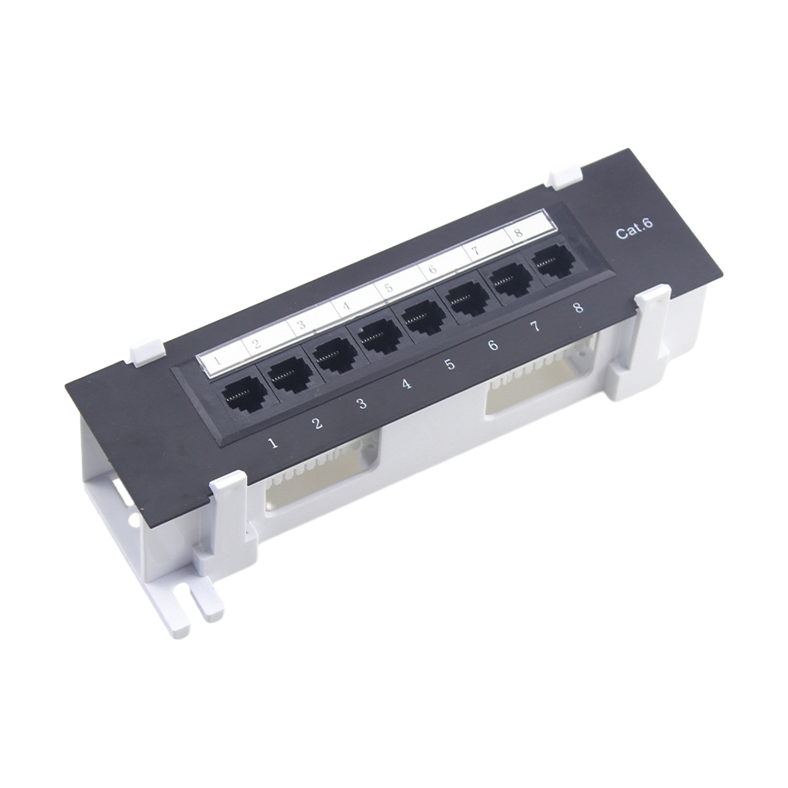 8Port Wall-Mounted Patch Panel - Patch Panel Cat6 评论和价格