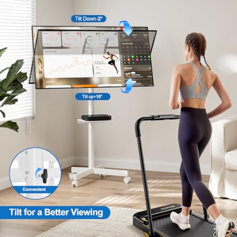 Mobile TV Stand for 23-65 Inch - Flat Panel Mount Tilt 评论和价格