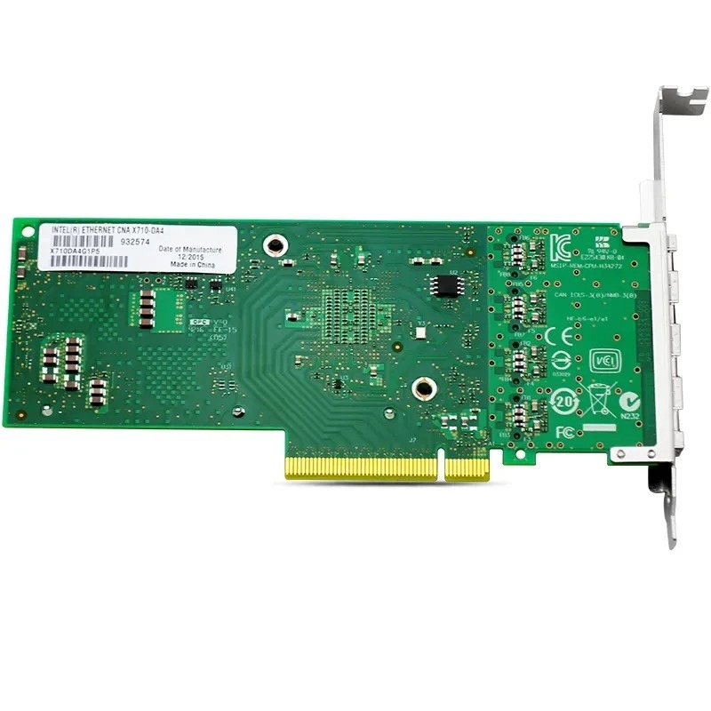 4x10Gb SFP+ Adapter X710-DA4 N - Gigabit Network Card 评论和价格