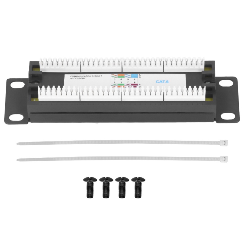 8 Ports Wall Mount Network Pat - Patch Panel Cat6 评论和价格
