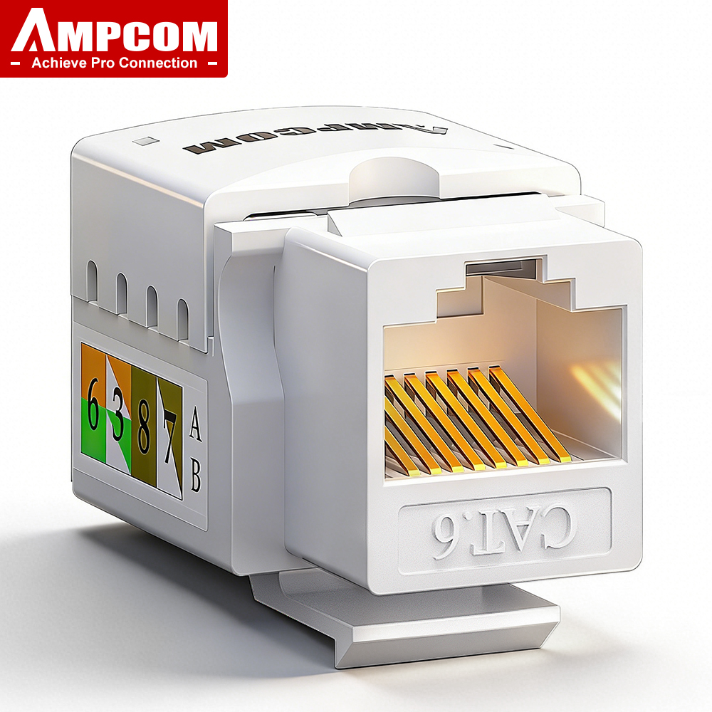 AMPCOM CAT6 RJ45 Keystone Jack - Patch Panel Cat6 评论和价格