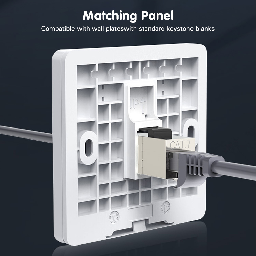 ZoeRax CAT7 CAT6A CAT6 Coupler - Patch Panel Cat6 评论和价格