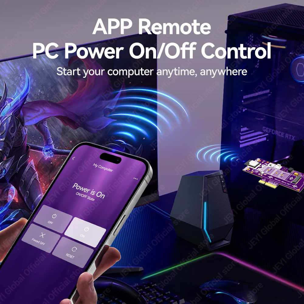 JEYI WiFi Remote Desktop On Of - Gigabit Network Card 评论和价格
