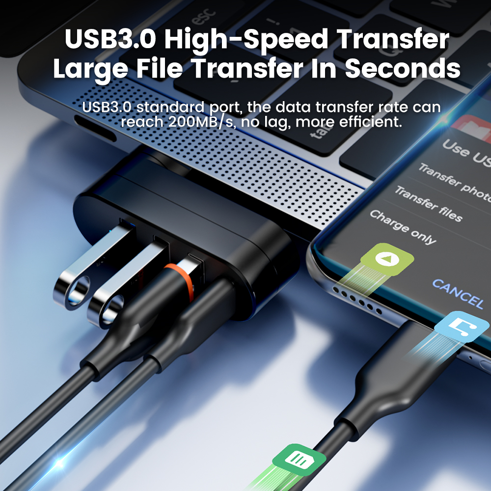USB 3.0 Power Adapter 180° Rot - Docking Station Usb C 评论和价格