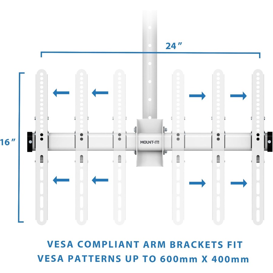 Ceiling TV Mount Bracket for 4 - Flat Panel Mount Tilt 评论和价格