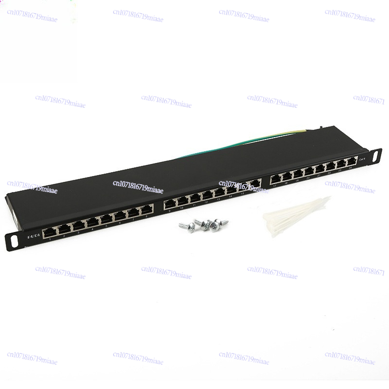 0.5U Patch Panel Cat5e Shielde - Patch Panel Cat6 评论和价格