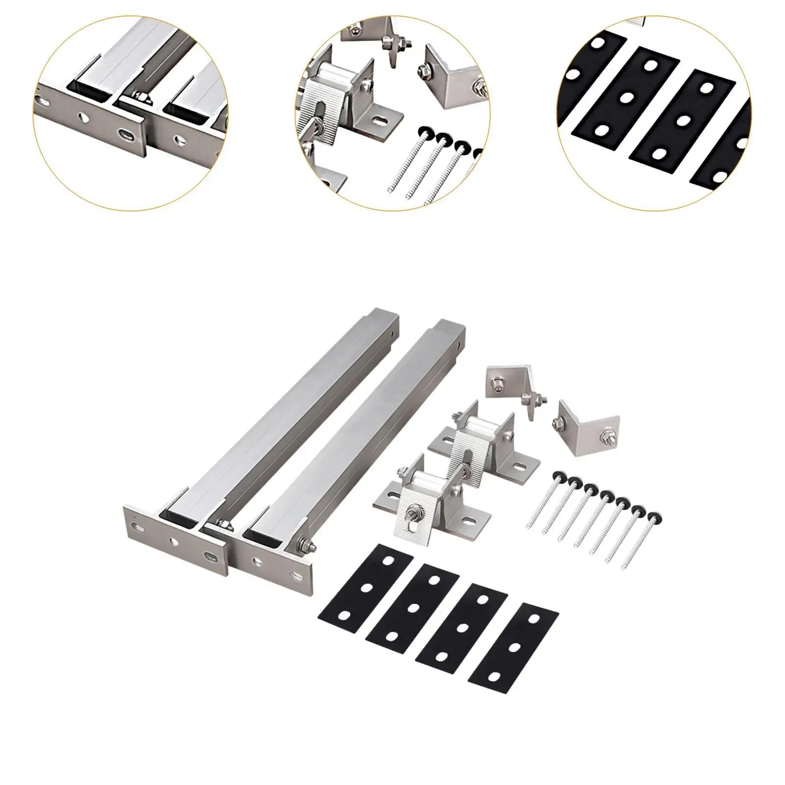Solar Panel Tilt Mounting Brac - Flat Panel Mount Tilt 评论和价格