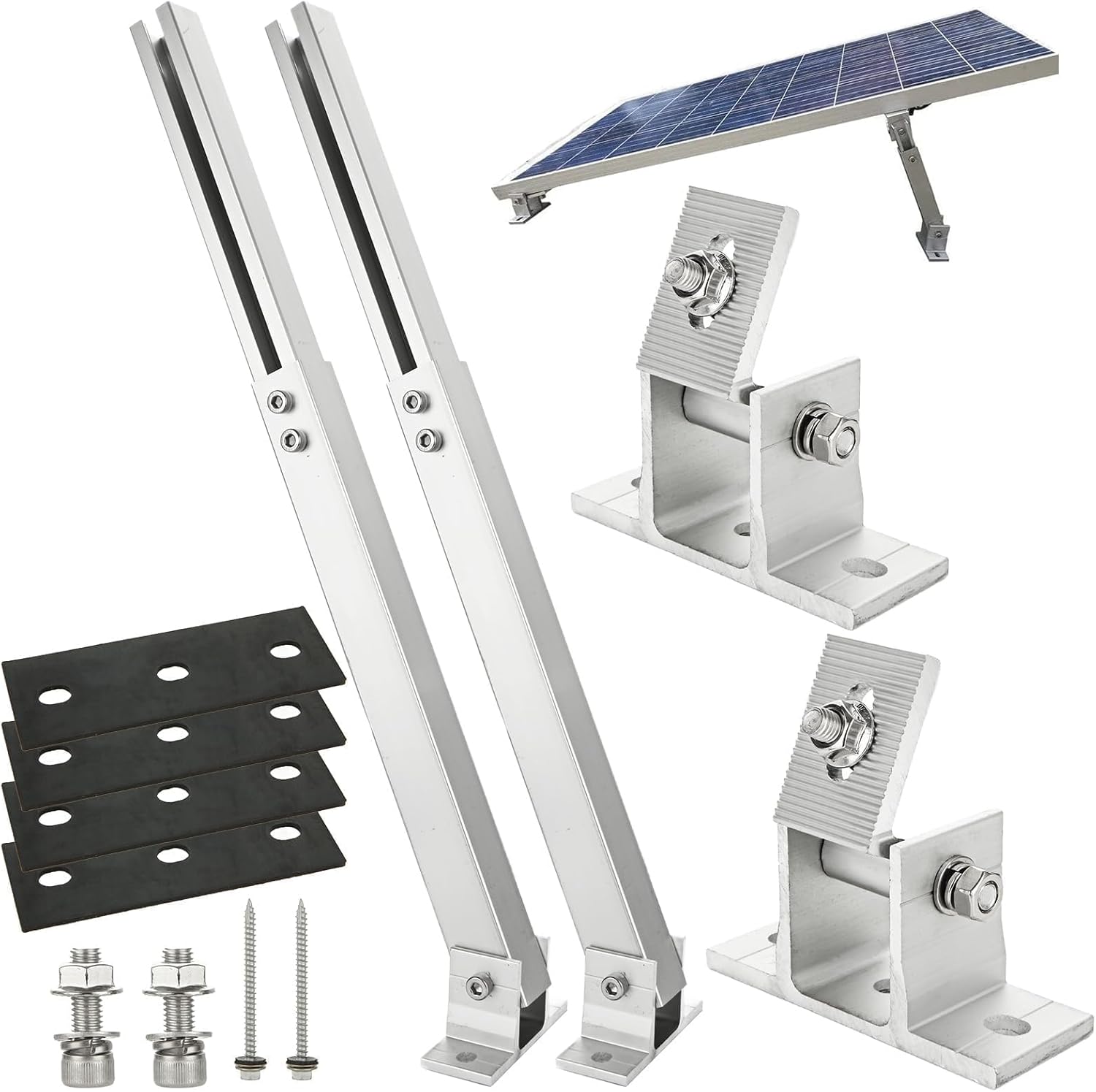 Solar Panel Tilt Mounting Brac - Flat Panel Mount Tilt 评论和价格