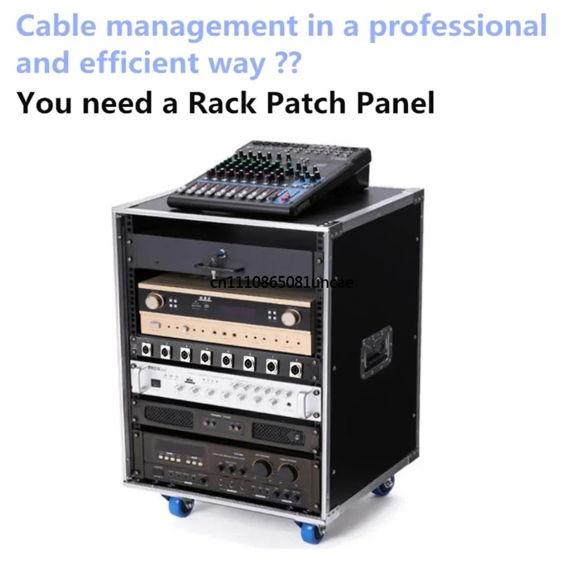 1U/2U Rack Patch Panel - 4/8/1 - Patch Panel Cat6 评论和价格