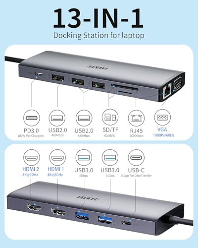 Portable USB C Dock for Multip - Docking Station Usb C 评论和价格