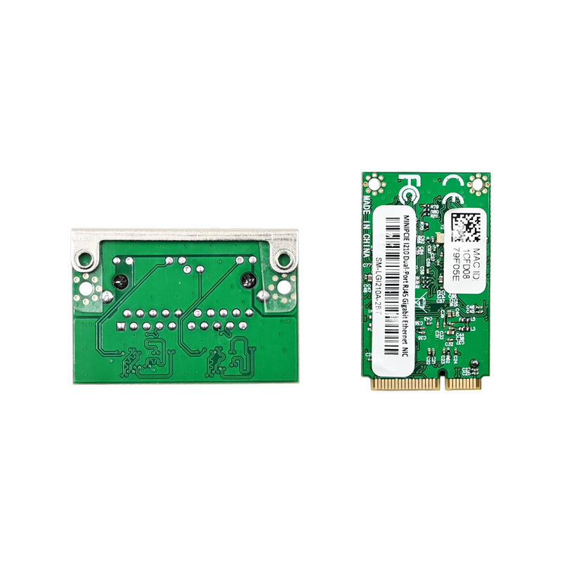 MiniPCIe I210-T2 Dual Port/RJ4 - Gigabit Network Card 评论和价格